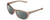 Profile View of Columbia C520S WILDBERRY Designer Polarized Reading Sunglasses with Custom Cut Powered Smoke Grey Lenses in Wildberry Pink Brown Frosted Crystal Ladies Oval Full Rim Acetate 58 mm
