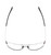 Top View of Porsche Design P8920 Designer Bi-Focal Prescription Rx Eyeglasses in Satin Dark Gunmetal Grey Black Unisex Pilot Full Rim Metal 63 mm