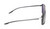 Side View of Porsche Design P8934 Unisex Pilot Designer Sunglasses Grey/Polarized Smoke 59 mm