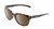 Profile View of Wiley-X Ultra Captivate Designer Polarized Reading Sunglasses with Custom Cut Powered Amber Brown Lenses in Gloss Amber Brown Tortoise Havana Black Gold Ladies Panthos Full Rim Acetate 51 mm