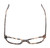 Top View of Kate Spade AISHA Designer Progressive Lens Prescription Rx Eyeglasses in Tan Purple Plaid Amber Brown Tortoise Havana Ladies Cat Eye Full Rim Acetate 54 mm