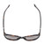 Top View of Kate Spade SHERYLYN Cat Eye Sunglasses Black Tortoise Havana/Brown Gradient 54mm