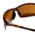 Close Up View of Coyote BP-7 Polarized Bi-focal Reading Sunglasses in Tortoise Havana Brown Close Up View of Coyote BP-7 Polarized Bi-focal Reading Sunglasses in Tortoise Havana Brown