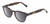 Profile View of Reptile Chelidae Unisex Sunglasses Tortoise Havana Crystal 49mm 4 Opt. with Custom Cut NON-polarized Grey Gradient Lenses