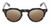 Front View of Reptile Malayemys Women Sunglasses in Brown Tortoise Havana 44mm 4 Opt with Custom Cut NON-polarized Brown Gradient Lenses