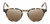 Front View of Reptile Mata Unisex Sunglasses Tokyo Tortoise Havana Yellow 47mm 4 Opt with Custom Cut NON-polarized Brown Gradient Lenses