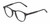 Profile View of Reptile Mata Unisex Pantho Full Rim Designer Reading Glasses in Matte Black 47mm