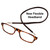 Calabria SP01 Snap Magnetic Reading Glasses Tortoise Havana Red Front Connect Adjustable Temples Eyeglass Around Neck Hanging Readers 52mm Rx Bi-Focal Calabria SP01 Snap Magnetic Reading Glasses Tortoise Havana Red Front Connect Adjustable Temples Eyeglass Around Neck Hanging Readers 52mm Rx Bi-Focal