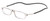 Snap Magnetic C3 Unisex Oval Prescription Eyeglasses in Grey Crystal 52 mm Rx-SV