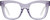 Front View of QUAY Australia After Hours Designer Bi-Focal Prescription Rx Eyeglasses in Sweet Pea Lilac Ladies Cat Eye Full Rim Acetate 51 mm
