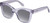 Profile View of QUAY After Hours Women CatEye Polarized Sunglasses Sweet Pea Lilac 51mm 10 OPTIONS with Custom Cut Polarized Silver Mirror Lenses