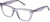Profile View of QUAY Australia Call The Shots Designer Progressive Lens Blue Light Blocking Eyeglasses in Sweet Pea Lilac Ladies Cat Eye Full Rim Acetate 54 mm