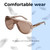 Lightweight Construction Illustration of QUAY Australia Set List Unisex Pilot Designer Sunglasses in Brown Doe/Tan 134 mm