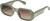 Profile View of QUAY Australia Hyped Up Unisex Hexagonal Sunglasses Crystal Jade Green/Brown 53mm