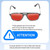 Size Awareness Illustration of Police VPLD13 Designer Polarized Sunglasses with Custom Cut Red Mirror Lenses in Shiny Blue Marble Mens Pilot Full Rim Acetate 53 mm