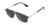 Police VPLD13 Mens Pilot Designer NON-polarized Sunglasses in Shiny Blue Marble 53mm with Custom Cut Grey Gradient Lenses
