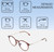 Dimensions and Measurements Illustration of Lozza SL4207M Designer Progressive Lens Prescription Rx Eyeglasses in Crystal Brown Unisex Round Full Rim Acetate 50 mm
