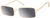 Prive Revaux Matrix Unisex Rectangular NON-polarized Sunglasses Champagne Gold 55 mm with Custom Cut Grey Gradient Lenses