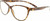 Profile View of Prive Revaux Thoreau Designer Single Vision Prescription Rx Eyeglasses in Chestnut Brown Tortoise Havana Ladies Cat Eye Full Rim Acetate 54 mm