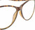 Close Up View of Prive Revaux Thoreau Designer Single Vision Prescription Rx Eyeglasses in Chestnut Brown Tortoise Havana Ladies Cat Eye Full Rim Acetate 54 mm