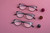 Top View of Prive Revaux Thoreau Designer Single Vision Prescription Rx Eyeglasses in Chestnut Brown Tortoise Havana Ladies Cat Eye Full Rim Acetate 54 mm