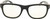 Front View of Prive Revaux Tolstoy Designer Progressive Lens Blue Light Blocking Eyeglasses in Caviar Black Unisex Panthos Full Rim Acetate 53 mm