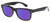 Prive Revaux Tolstoy Panthos Polarized Sunglasses Caviar Black 53 mm 10 OPTIONS with Custom Cut Purple Mirror Lenses