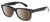 Prive Revaux Tolstoy Panthos NON-polarized Sunglasses Caviar Black 53 mm 10 OPTIONS with Custom Cut Brown Gradient Lenses