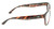 Side View of OTIS Odyssey Designer Reading Eye Glasses in Ochre Havana Tortoise Ladies Cat Eye Full Rim Acetate 54 mm