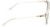 Side View of OTIS Summer of 67 X Unisex Square Sunglasses Eco Clear/Brown Polarized Glass 52mm