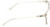 Side View of OTIS Summer of 67 X Designer Bi-Focal Prescription Rx Eyeglasses in Eco Clear Unisex Square Full Rim Acetate 52 mm