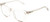 Profile View of OTIS Summer of 67 X Designer Progressive Lens Prescription Rx Eyeglasses in Eco Clear Unisex Square Full Rim Acetate 52 mm