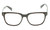 Front View of OTIS Test of Time X Designer Progressive Lens Blue Light Blocking Eyeglasses in Eco Havana Tortoise Unisex Square Full Rim Acetate 55 mm