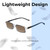 Lightweight Construction Illustration of Elton John Bullet Designer Polarized Sunglasses with Custom Cut Amber Brown Lenses in Black Crystal Unisex Rectangular Full Rim Acetate 47 mm