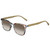 Elton John Single 1 Unisex Square Designer NON-polarized Sunglasses in Multi Color Crystal Brown Blue 45mm CHOOSE LENS COLOR with Custom Cut Brown Gradient Lenses