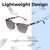 Lightweight Construction Illustration of Elton John Single 2 Designer Polarized Sunglasses with Custom Cut Smoke Grey Lenses in Tortoise Havana Brown Unisex Square Full Rim Acetate 45 mm