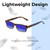 Lightweight Construction Illustration of Perry Ellis PEBX44 Designer Polarized Sunglasses with Custom Cut Blue Mirror Lenses in Gloss Brown Marble Unisex Rectangular Full Rim Acetate 50 mm