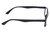 Side View of Perry Ellis PEBX54 Designer Single Vision Prescription Rx Eyeglasses in Gloss Navy Blue Marble Unisex Rectangular Full Rim Acetate 53 mm