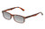 Perry Ellis PEBX54 Unisex Rectangular Designer Polarized Sunglasses in Gloss Tortoise Havana Marble 53mm CHOOSE LENS COLOR with Custom Cut Silver Mirror Lenses