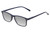 Perry Ellis PEBX57 Unisex Panthos Designer Polarized Sunglasses in Gloss Navy Blue Marble 50mm CHOOSE LENS COLOR with Custom Cut Silver Mirror Lenses