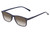 Perry Ellis PEBX57 Unisex Panthos Designer NON-polarized Sunglasses in Gloss Navy Blue Marble 50mm CHOOSE LENS COLOR with Custom Cut Brown Gradient Lenses