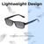 Lightweight Construction Illustration of Perry Ellis PEBX59 Designer Polarized Sunglasses with Custom Cut Smoke Grey Lenses in Gloss Black Marble Unisex Rectangular Full Rim Acetate 50 mm