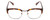 Front View of Ernest Hemingway H4650 Designer Progressive Lens Prescription Rx Eyeglasses in Tortoise Yellow Brown Gold Gun Metal Ladies Cateye Semi-Rimless Metal 49 mm