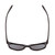 Coyote FP-35 Matte Black / Red Mirror, top view.