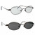 Magnetic Clip-On 240 Polarized Reading Sunglasses :: Custom Left & Right Lens