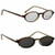 Magnetic Clip-On 900 in Tortoise Polarized Reading Sunglasses :: Custom Left & Right Lens