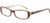 Jones New York Designer Eyeglasses J719 Brown Stripe :: Rx Single Vision
