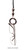 Eyeglass Necklace by Calabria in Paisley