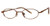 Calabria Viv Kids Zaps 9 Designer Eyeglasses in Brown :: Rx Single Vision