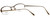 Vera Wang Designer Eyeglasses Catherine 2 in Gold-Bronze :: Custom Left & Right Lens